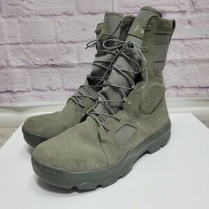 Under Armour FNP Tactical Military Boots Mens 14 Sage Green PLUSfoam®